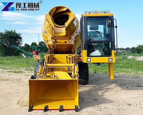 self loading concrete mixer truck