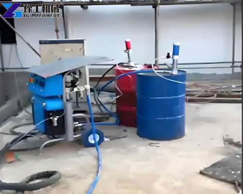 polyurethane foam equipment used in wall insulation