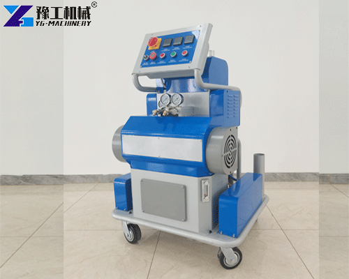 polyurethane spraying machine has a timing and quantitative dispensing function