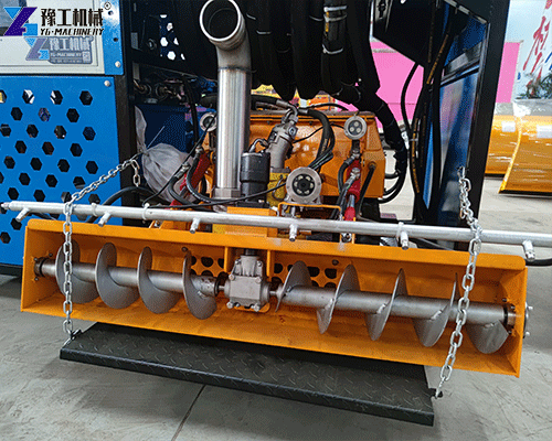 dredging robot details display