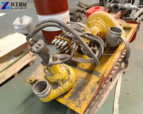 underwater dredging robot structural overview