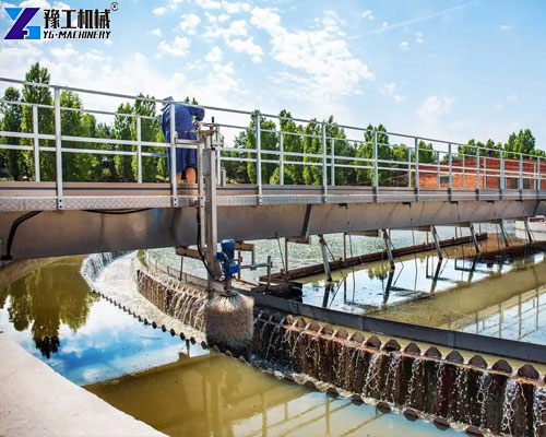 artificial lake silt removal robot