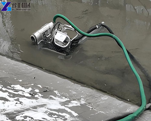 mine lagoon dredging robot