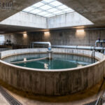 remote control dredging robot in wastewater plant