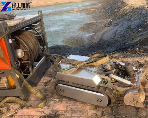 sedimentation tank dredging robot