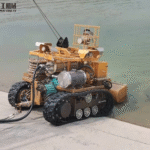 underwater tank and lake cleaning robot