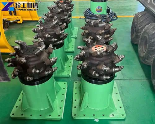 hydraulic drum cutter attachment