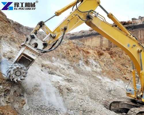 precision hydraulic rock cutter