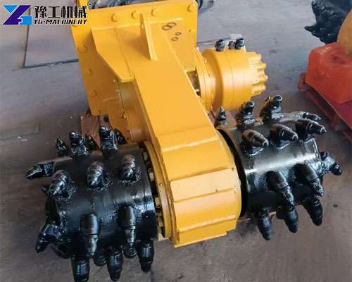 excavator rock cutter teeth and drum design