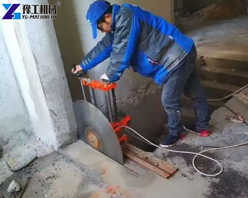 wall cutting machine for concrete beam and column demolition