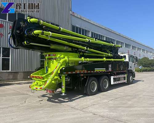 boom pump truck