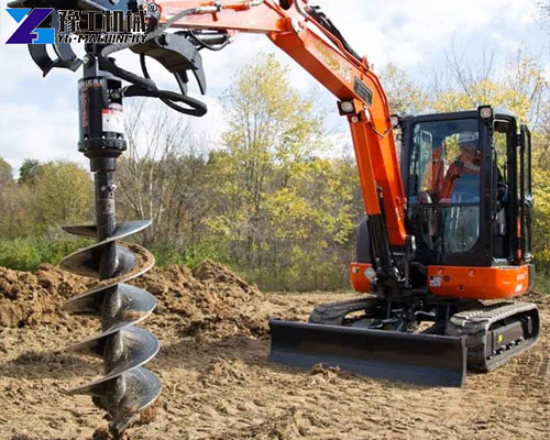 excavator auger