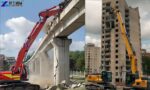 building demolition excavator