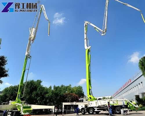 concrete boom pump factory