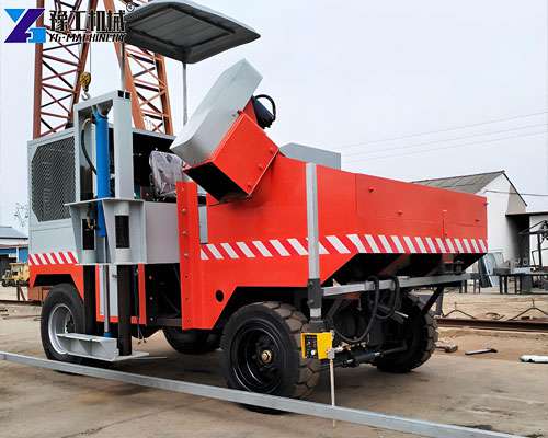 concrete curb machine