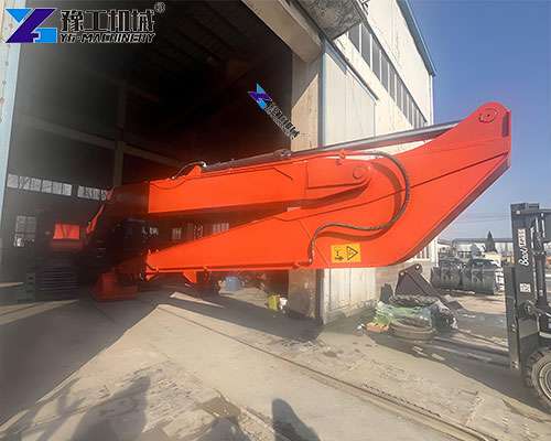 heavy duty 30 ton excavator with extended boom