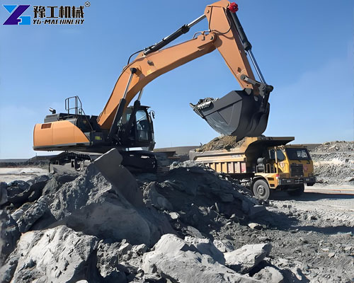 heavy duty mining excavator