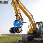 Hydraulic Drum Cutter | High-Efficiency Hydraulic Excavator Attachment hydraulic drum cutter for concrete wall demolition