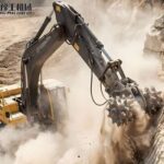 Excavator Milling Head for Urban Tunnel Construction Project in Spain hydraulic milling cutter for underground tunnel excavation