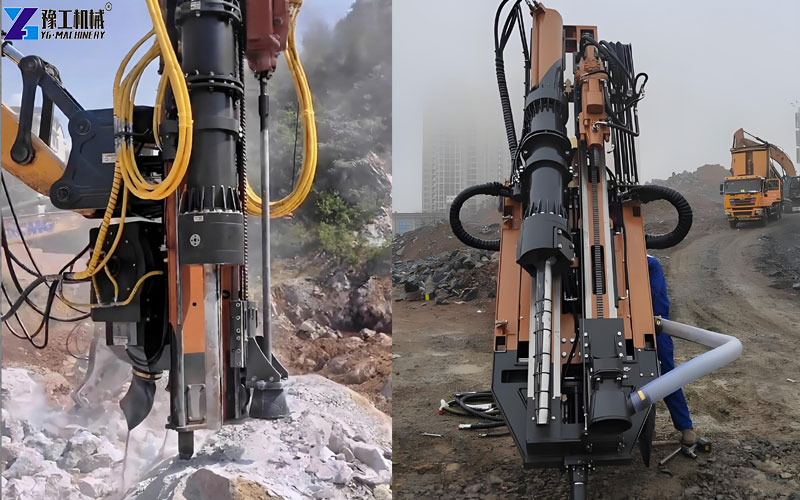hydraulic rock drill splitter