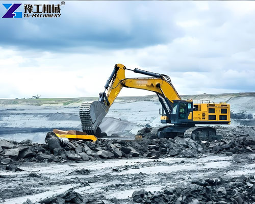 large mining excavator