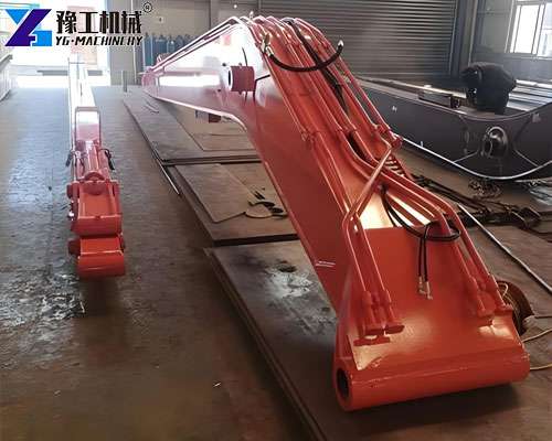 long boom excavator factory