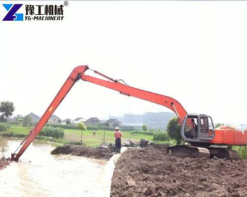 river dredging excavator