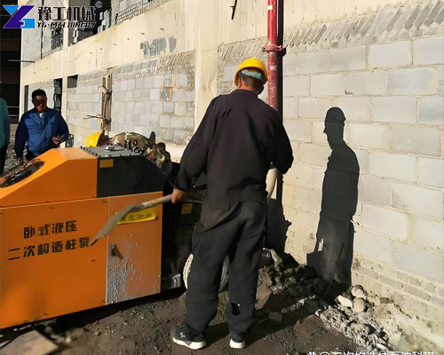 secondary structure concrete pump for high rise building