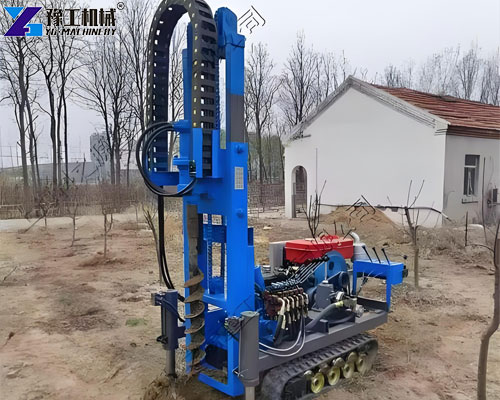 screw pile driver