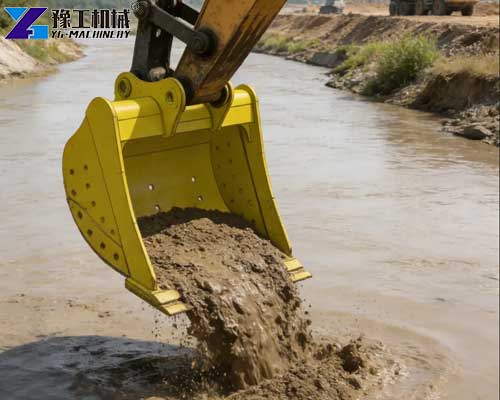 excavator dredging bucket for river dredging operations