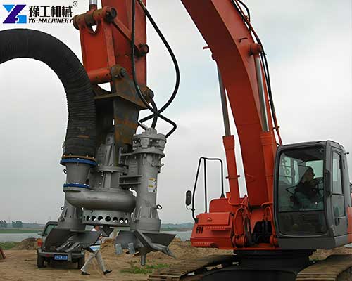 lake dredging slurry pump system