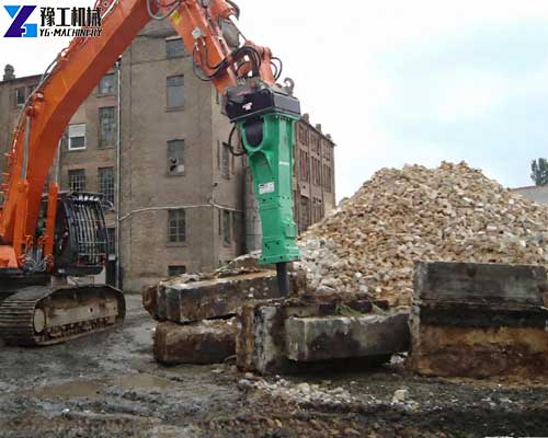 hydraulic breaker concrete demolition excavator