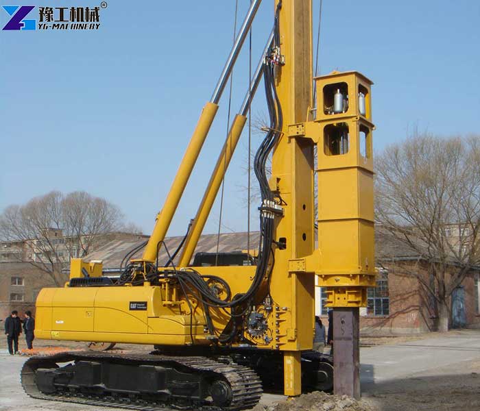 hydraulic impact pile hammer