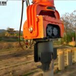 Hydraulic Pile Driver for Efficient Sheet Pile and Foundation Construction hydraulic pile driver machine