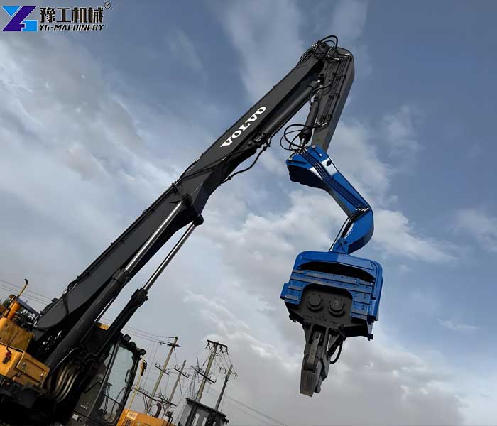 hydraulic vibratory hammer operation