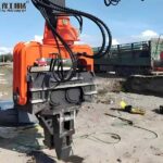 Sheet Pile Vibratory Hammer for Efficient Steel Sheet Pile Installation sheet pile vibratory hammer