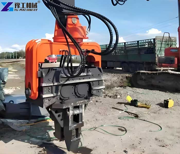 sheet pile vibratory hammer