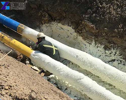 polyurethane pipe insulation spray