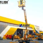 Poland Project: Spider Cherry Picker for Narrow-Access High-Level Work spider cherry picker for sale for high-level access in restricted areas