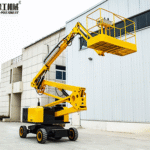 Articulating Boom Lift for Sale Articulating boom lift for sale with jointed boom and elevated work platform