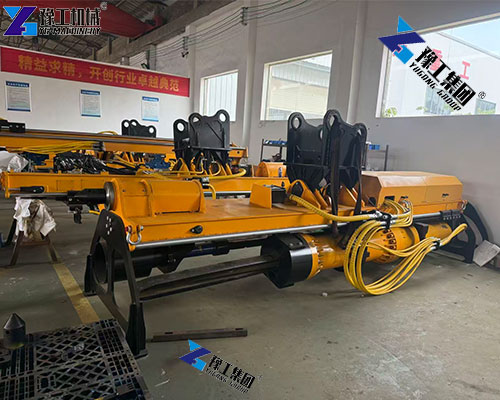 Drilling and Splitting All-in-one Machine for a quarry in the Philippines