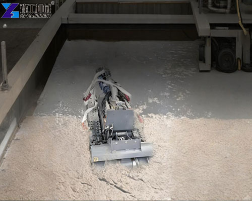 wastewater sludge removal robot